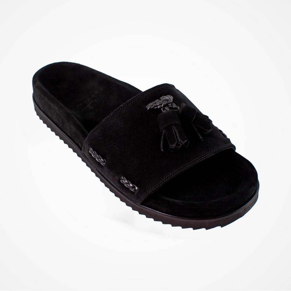 Suede Slide Sandals | Minimal | Chic | Euro Summer